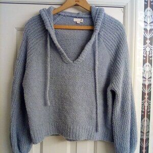 Fuzzy Light Blue Sweater